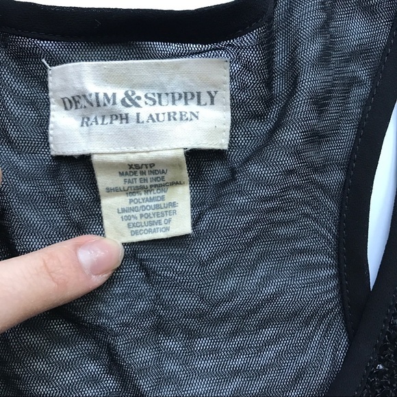 Denim & supply mesh- embellished tank - Picture 3 of 6